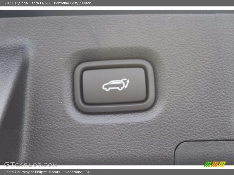 Portofino Gray / Black 2021 Hyundai Santa Fe SEL