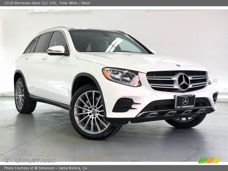 Polar White / Black 2018 Mercedes-Benz GLC 300