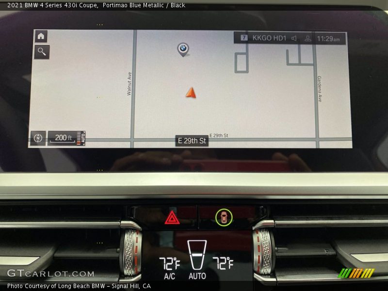 Portimao Blue Metallic / Black 2021 BMW 4 Series 430i Coupe