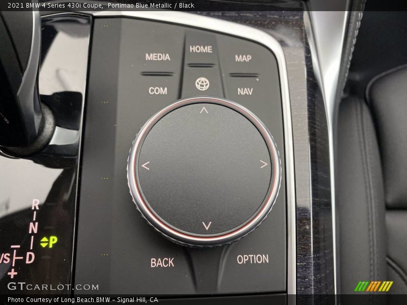 Portimao Blue Metallic / Black 2021 BMW 4 Series 430i Coupe