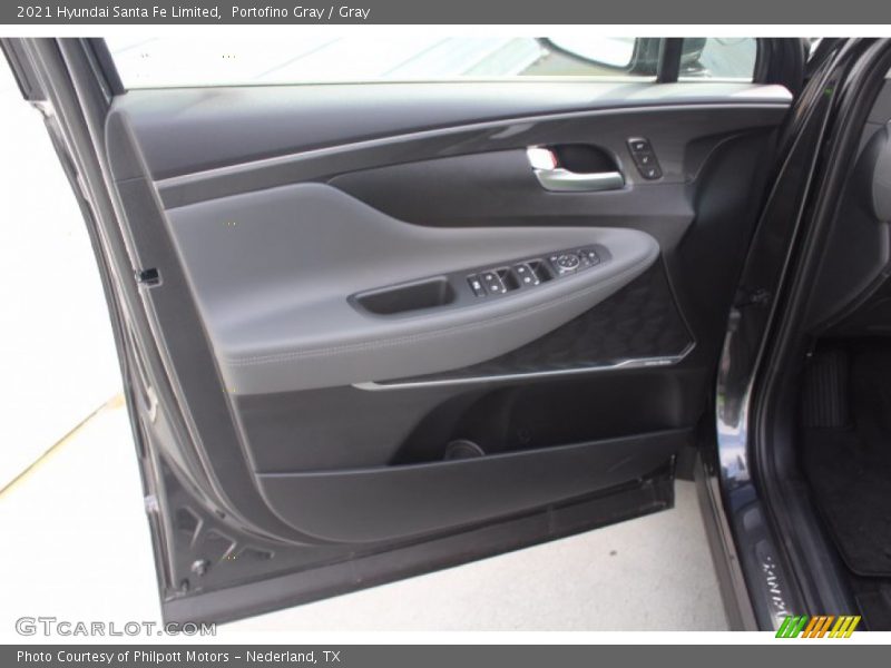 Portofino Gray / Gray 2021 Hyundai Santa Fe Limited