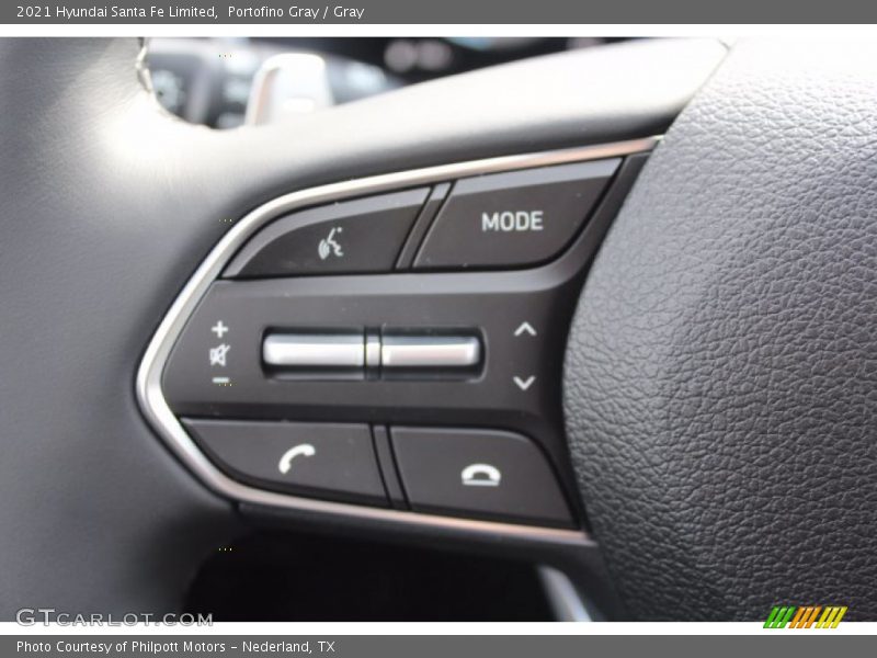 Portofino Gray / Gray 2021 Hyundai Santa Fe Limited