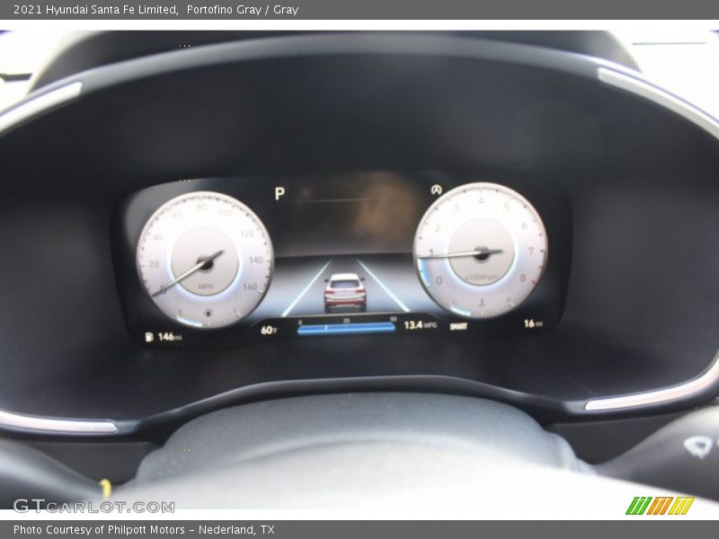 Portofino Gray / Gray 2021 Hyundai Santa Fe Limited