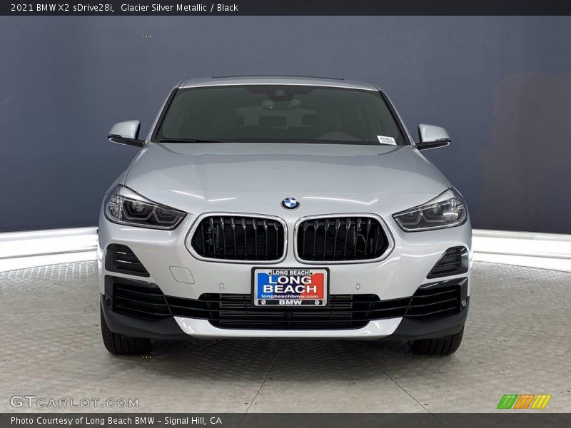 Glacier Silver Metallic / Black 2021 BMW X2 sDrive28i