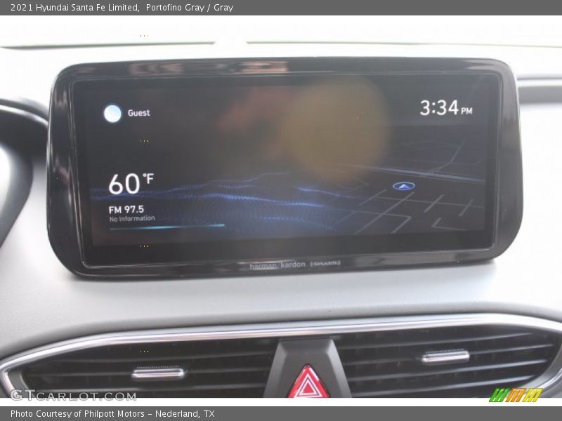 Portofino Gray / Gray 2021 Hyundai Santa Fe Limited