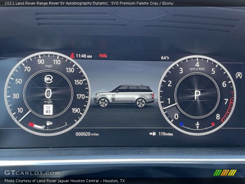 SVO Premium Palette Gray / Ebony 2021 Land Rover Range Rover SV Autobiography Dynamic