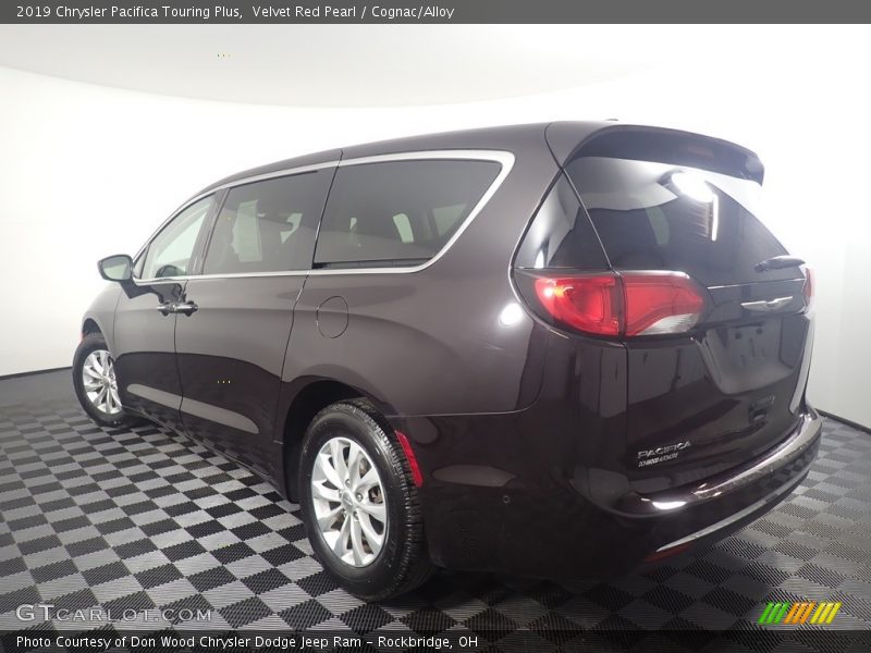 Velvet Red Pearl / Cognac/Alloy 2019 Chrysler Pacifica Touring Plus