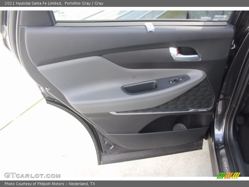 Portofino Gray / Gray 2021 Hyundai Santa Fe Limited