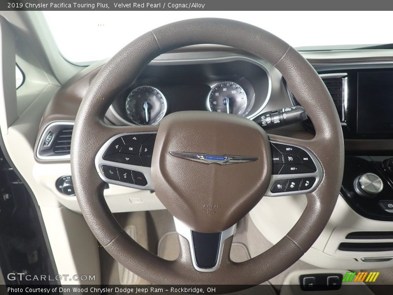 Velvet Red Pearl / Cognac/Alloy 2019 Chrysler Pacifica Touring Plus
