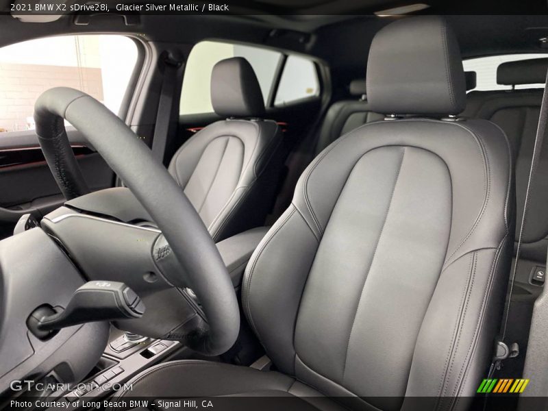 Glacier Silver Metallic / Black 2021 BMW X2 sDrive28i