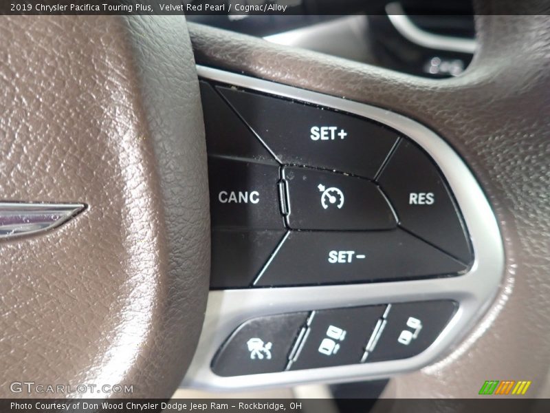 Velvet Red Pearl / Cognac/Alloy 2019 Chrysler Pacifica Touring Plus