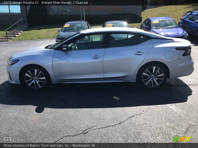 Brilliant Silver Metallic / Charcoal 2020 Nissan Maxima SV