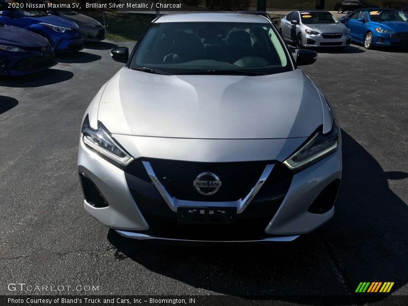 Brilliant Silver Metallic / Charcoal 2020 Nissan Maxima SV