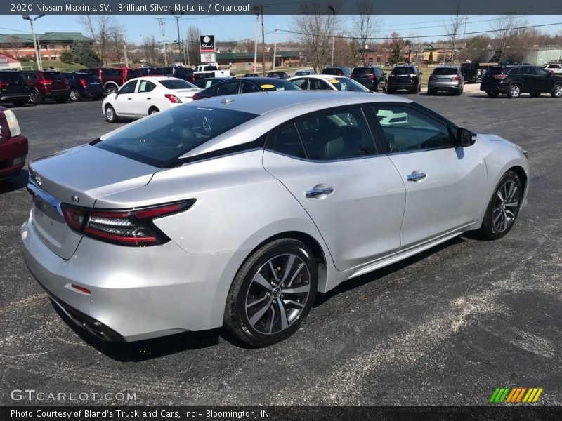 Brilliant Silver Metallic / Charcoal 2020 Nissan Maxima SV
