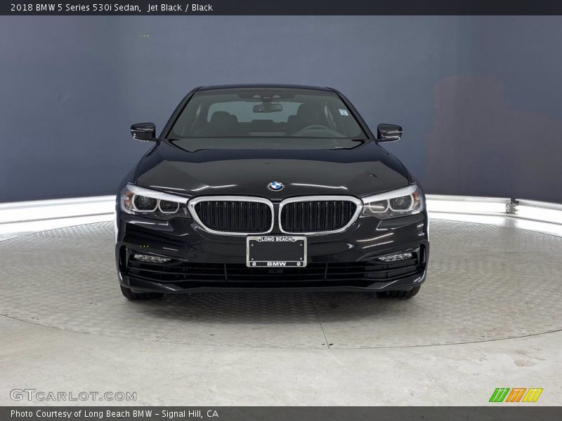 Jet Black / Black 2018 BMW 5 Series 530i Sedan