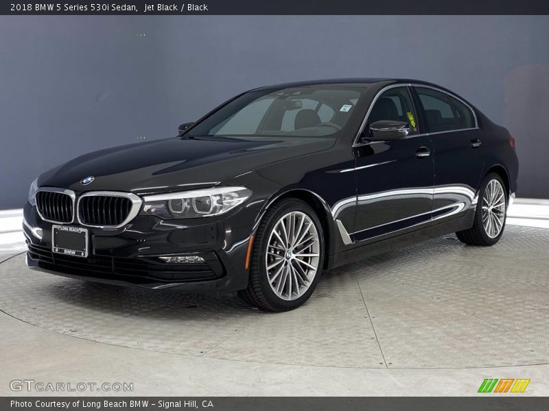 Jet Black / Black 2018 BMW 5 Series 530i Sedan