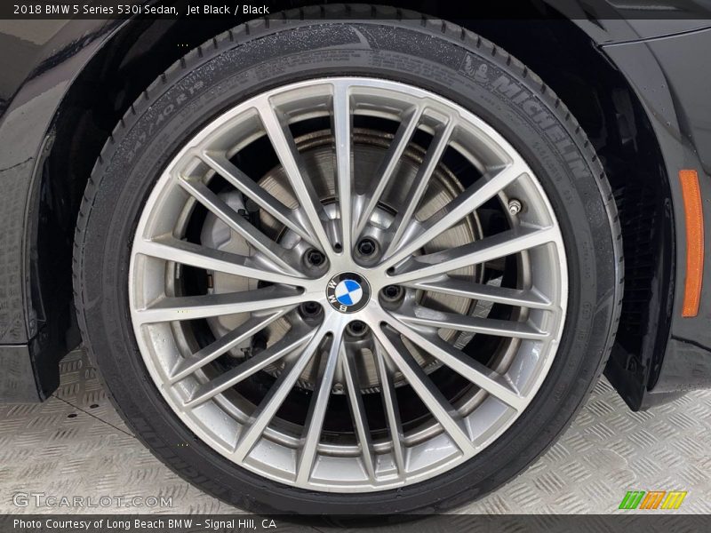 Jet Black / Black 2018 BMW 5 Series 530i Sedan