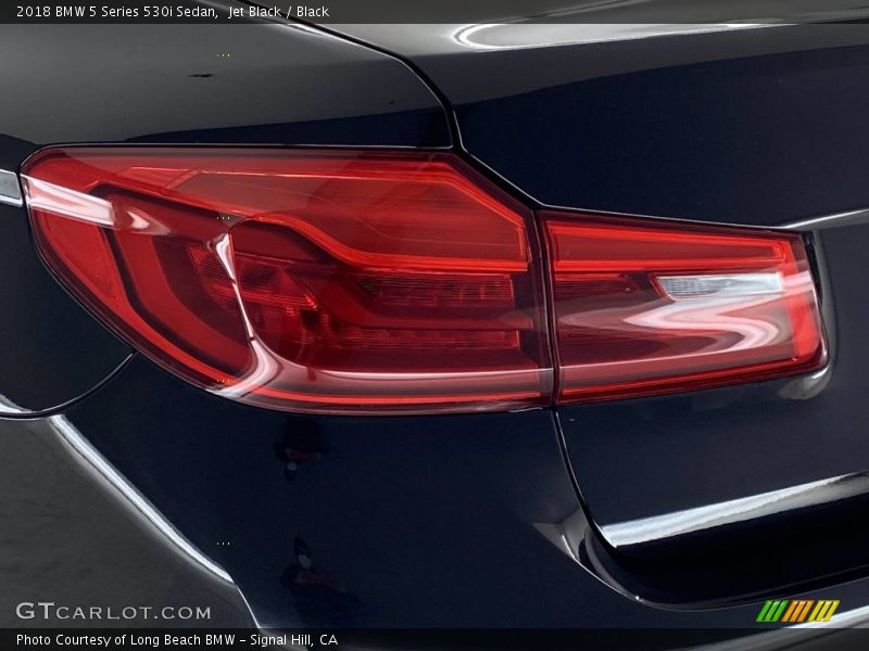 Jet Black / Black 2018 BMW 5 Series 530i Sedan