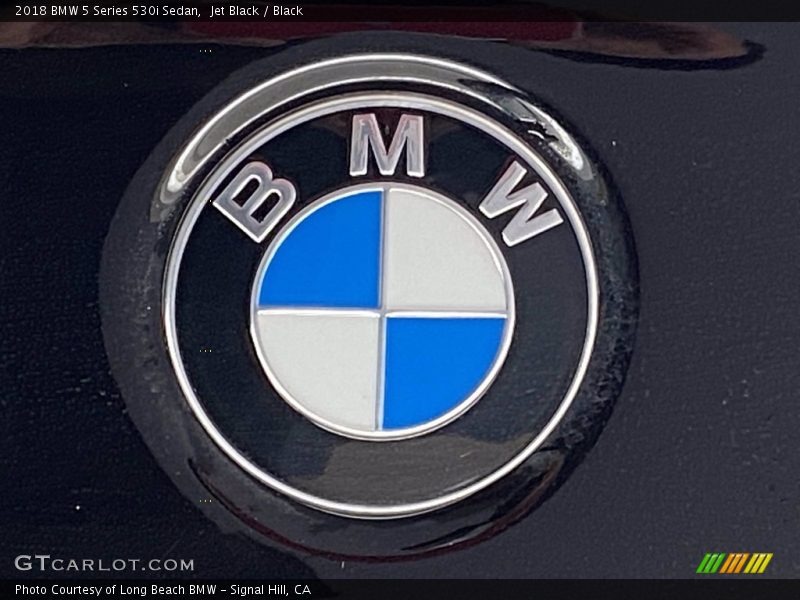Jet Black / Black 2018 BMW 5 Series 530i Sedan