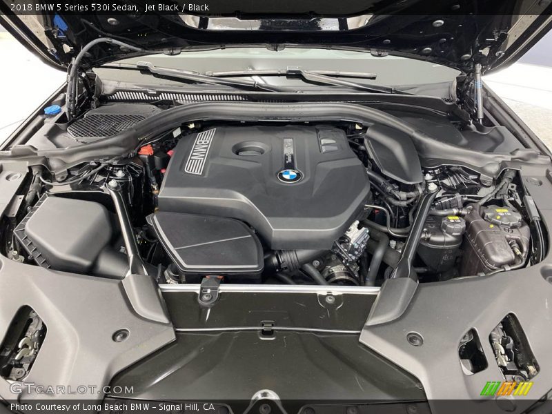 Jet Black / Black 2018 BMW 5 Series 530i Sedan