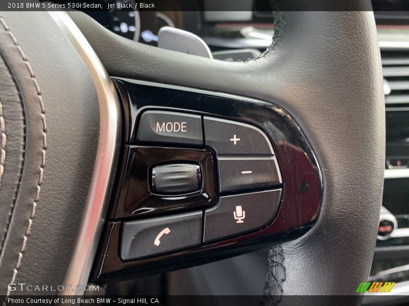 Jet Black / Black 2018 BMW 5 Series 530i Sedan