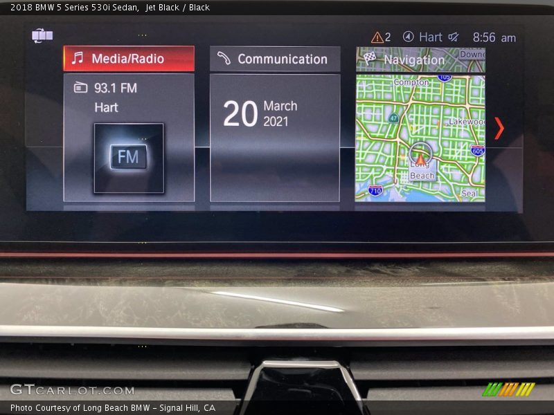 Jet Black / Black 2018 BMW 5 Series 530i Sedan