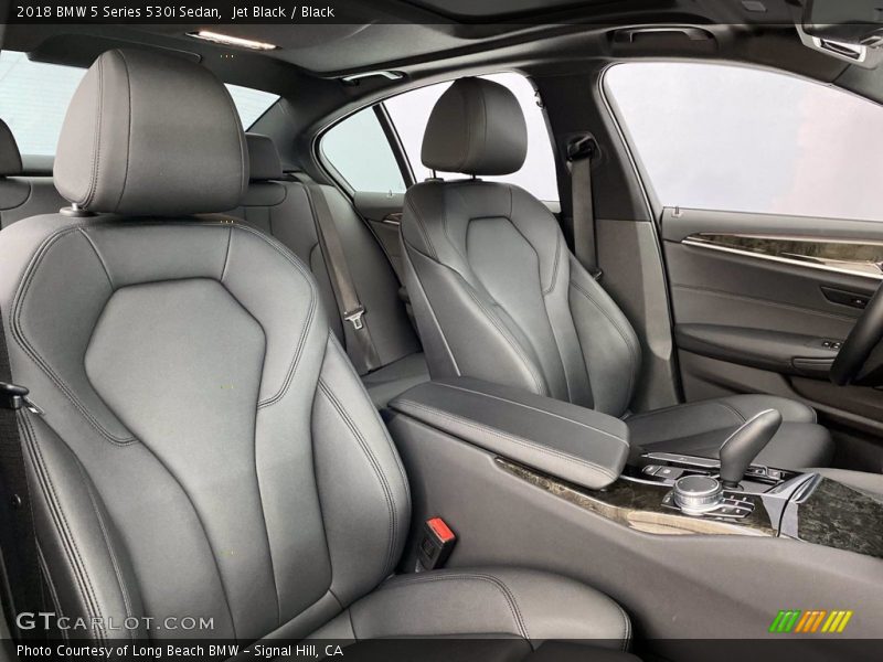 Jet Black / Black 2018 BMW 5 Series 530i Sedan
