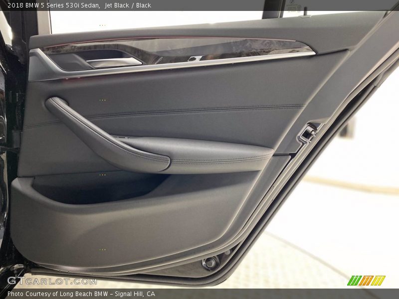 Jet Black / Black 2018 BMW 5 Series 530i Sedan