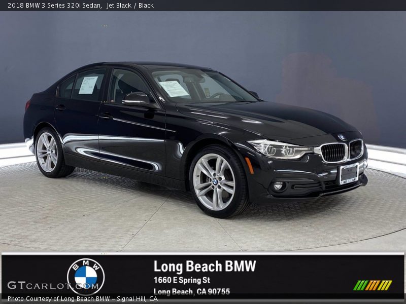 Jet Black / Black 2018 BMW 3 Series 320i Sedan