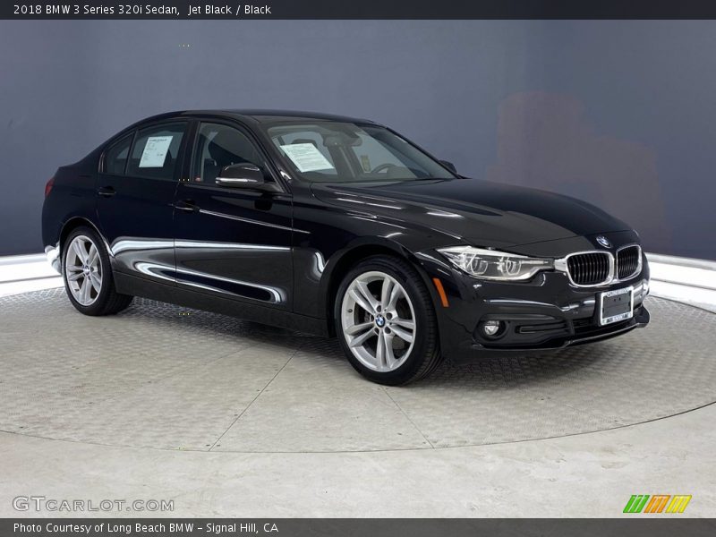 Jet Black / Black 2018 BMW 3 Series 320i Sedan