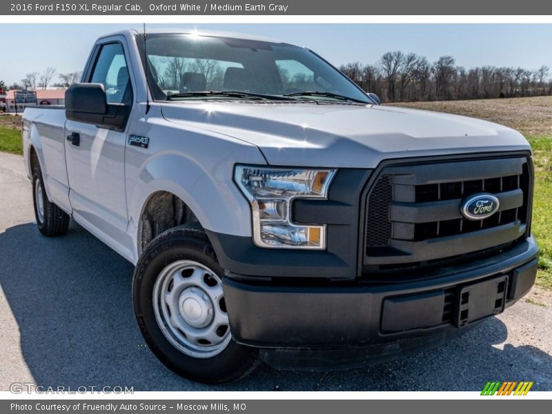Front 3/4 View of 2016 F150 XL Regular Cab