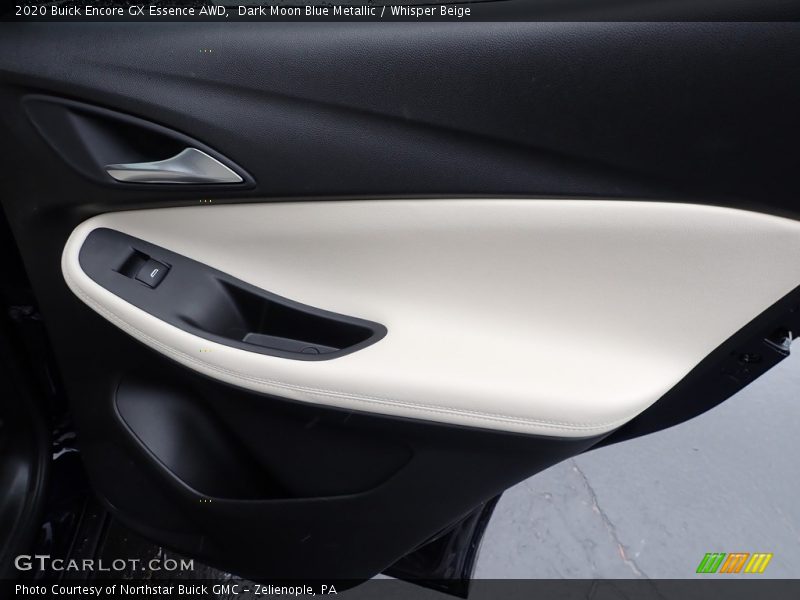 Dark Moon Blue Metallic / Whisper Beige 2020 Buick Encore GX Essence AWD