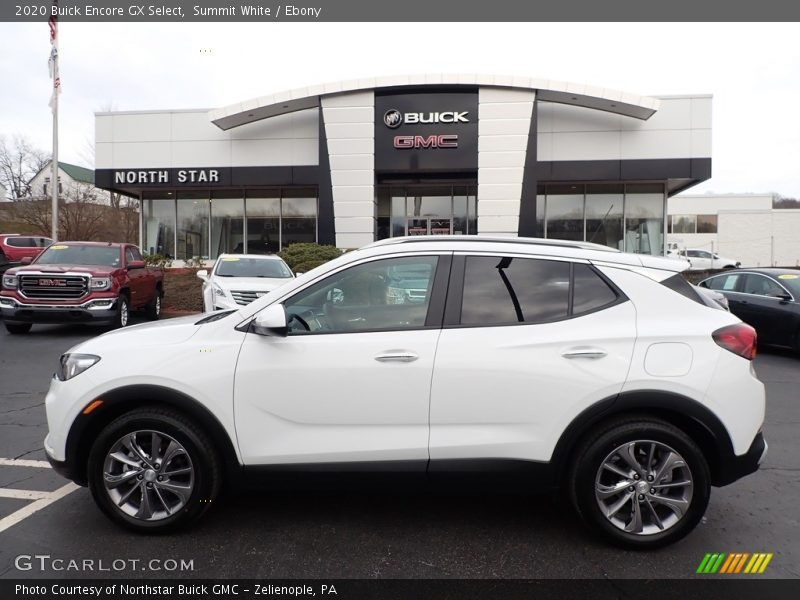 Summit White / Ebony 2020 Buick Encore GX Select
