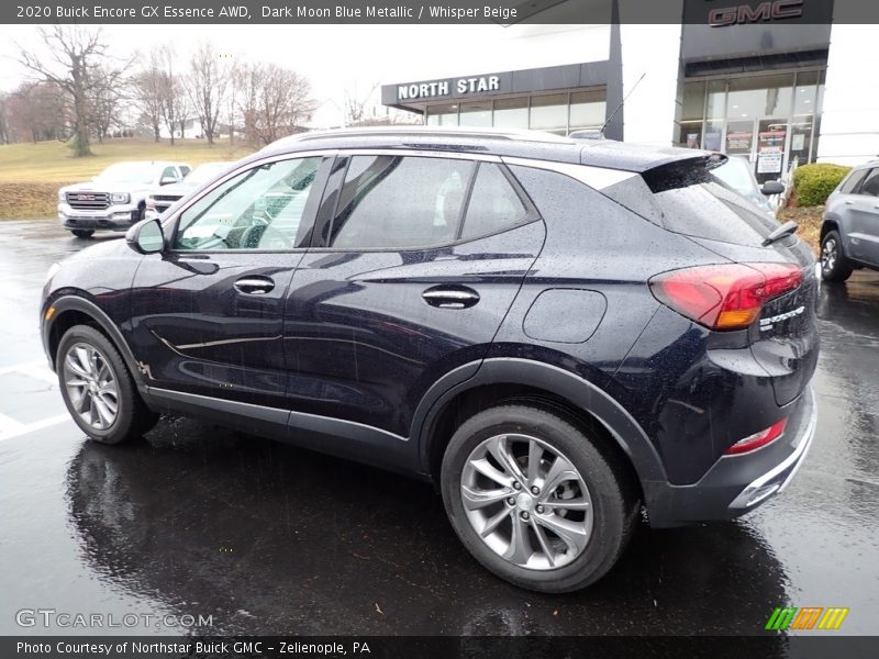 Dark Moon Blue Metallic / Whisper Beige 2020 Buick Encore GX Essence AWD