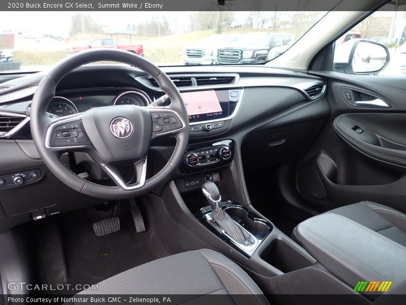 Summit White / Ebony 2020 Buick Encore GX Select
