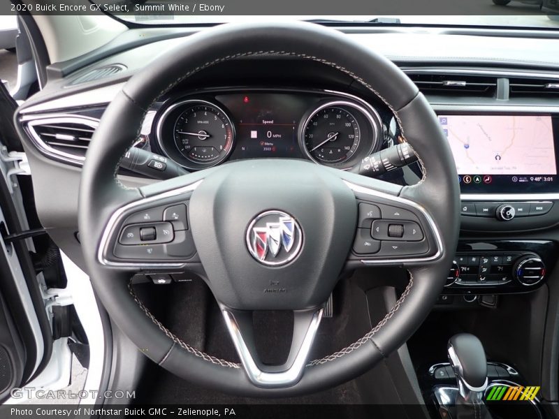 Summit White / Ebony 2020 Buick Encore GX Select