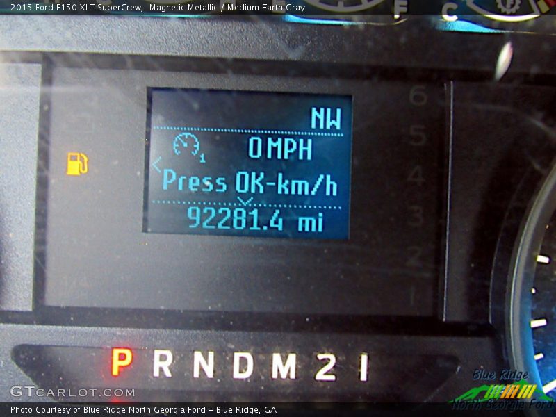 Magnetic Metallic / Medium Earth Gray 2015 Ford F150 XLT SuperCrew