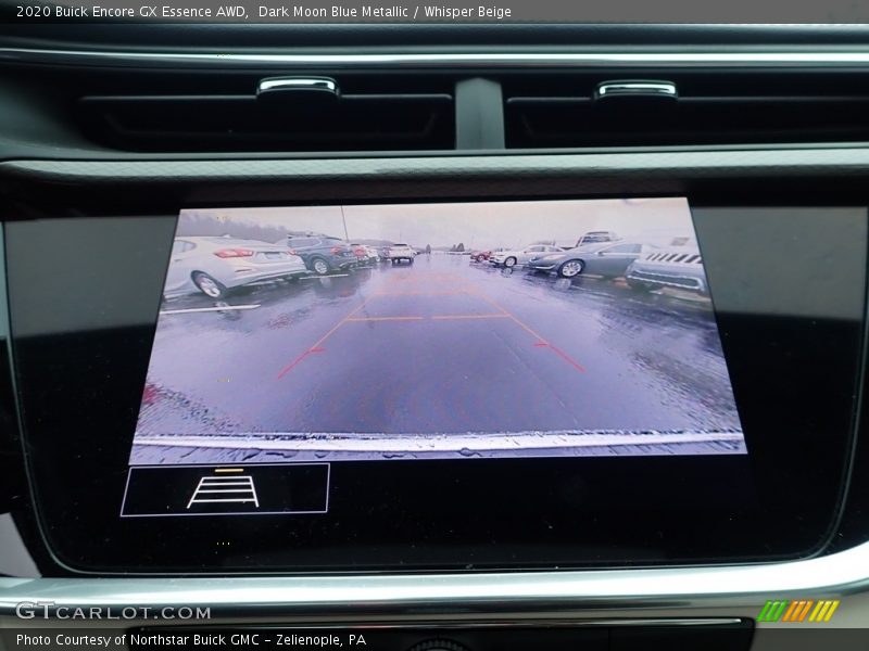 Dark Moon Blue Metallic / Whisper Beige 2020 Buick Encore GX Essence AWD