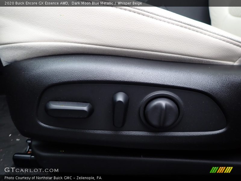 Dark Moon Blue Metallic / Whisper Beige 2020 Buick Encore GX Essence AWD