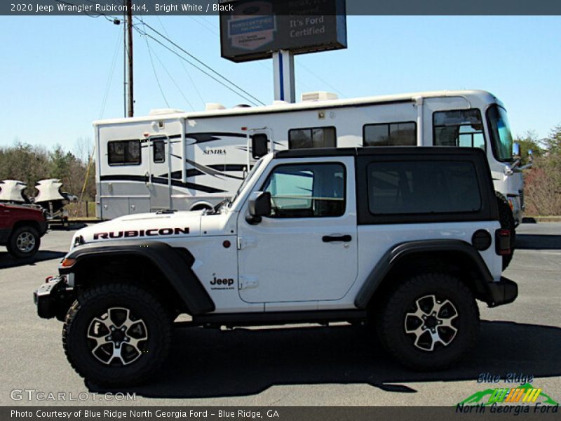 Bright White / Black 2020 Jeep Wrangler Rubicon 4x4
