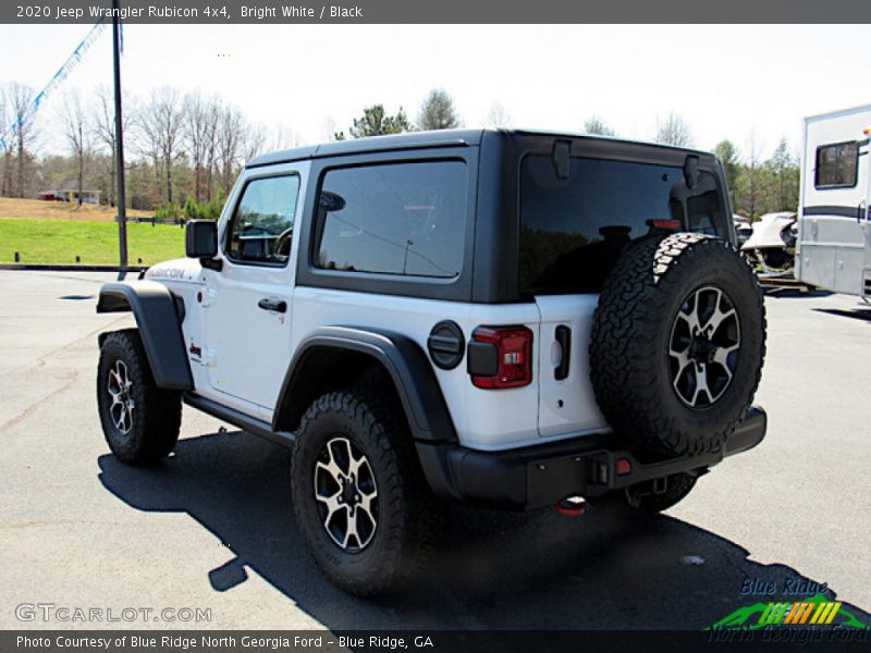 Bright White / Black 2020 Jeep Wrangler Rubicon 4x4