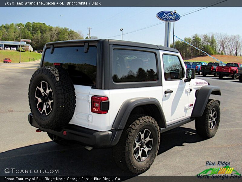 Bright White / Black 2020 Jeep Wrangler Rubicon 4x4