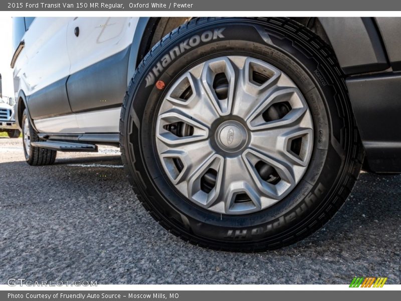 Oxford White / Pewter 2015 Ford Transit Van 150 MR Regular