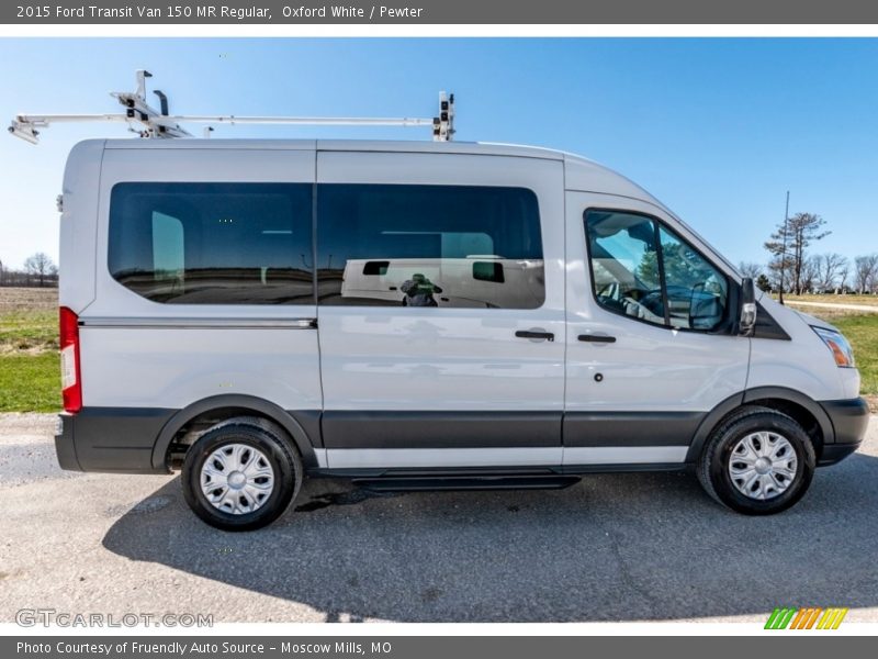 Oxford White / Pewter 2015 Ford Transit Van 150 MR Regular