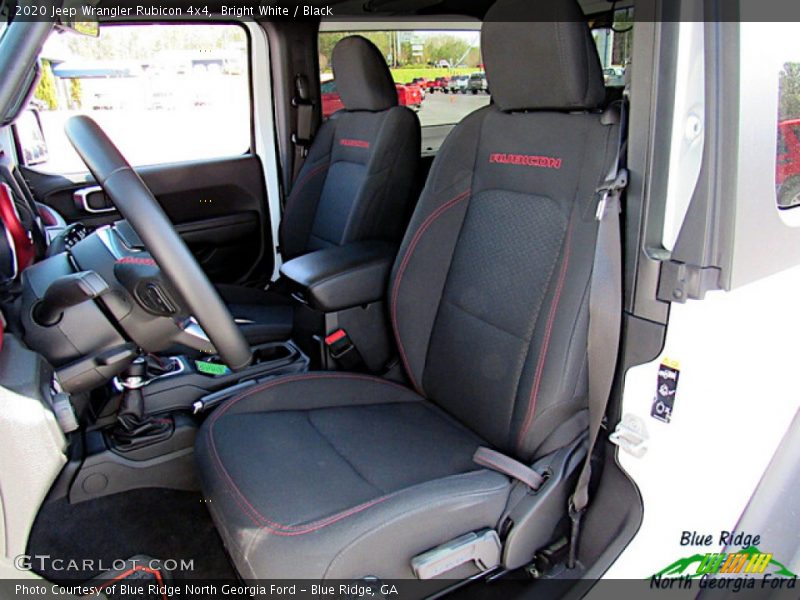 Bright White / Black 2020 Jeep Wrangler Rubicon 4x4