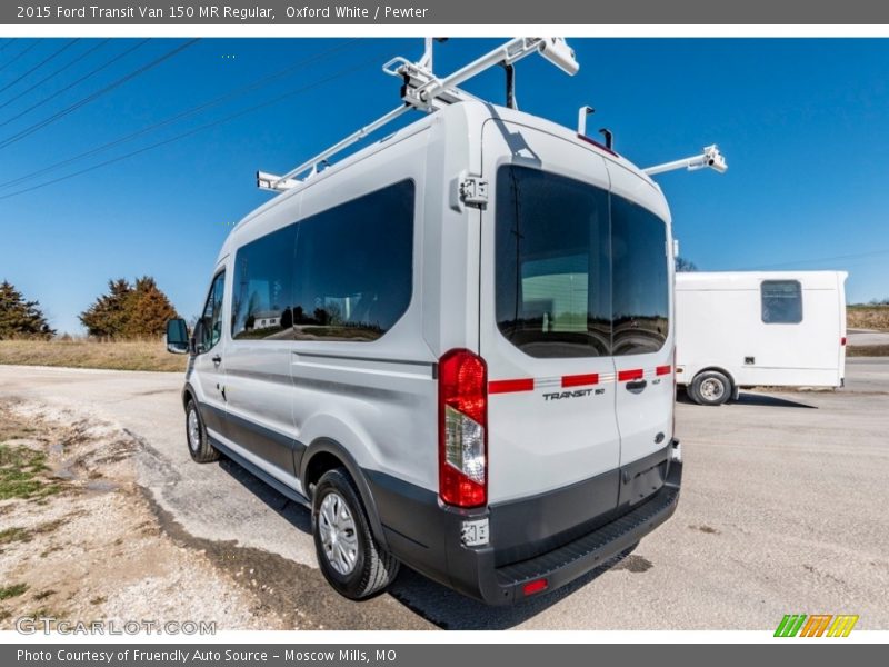 Oxford White / Pewter 2015 Ford Transit Van 150 MR Regular