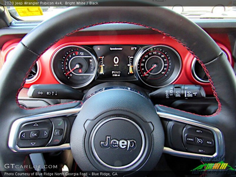 Bright White / Black 2020 Jeep Wrangler Rubicon 4x4