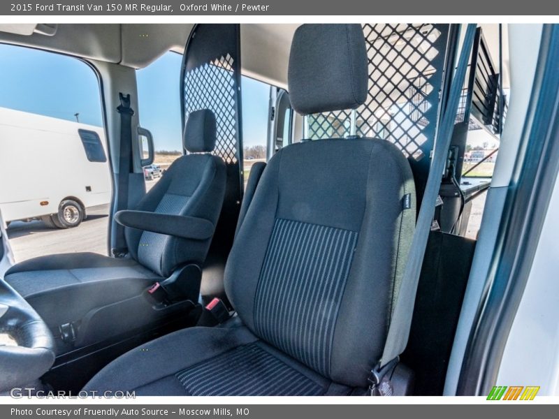 Oxford White / Pewter 2015 Ford Transit Van 150 MR Regular