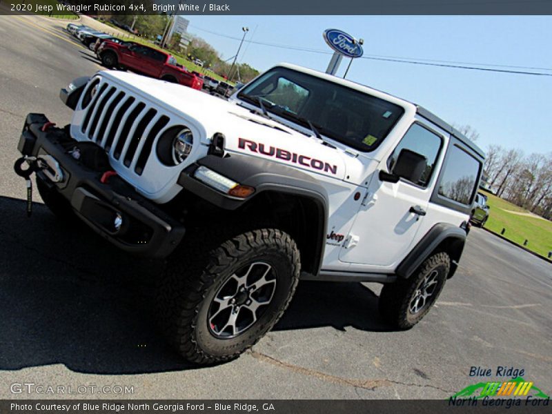 Bright White / Black 2020 Jeep Wrangler Rubicon 4x4