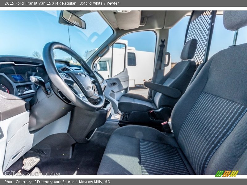 Oxford White / Pewter 2015 Ford Transit Van 150 MR Regular